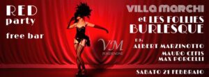 Red Party Burlesque - villa marchi