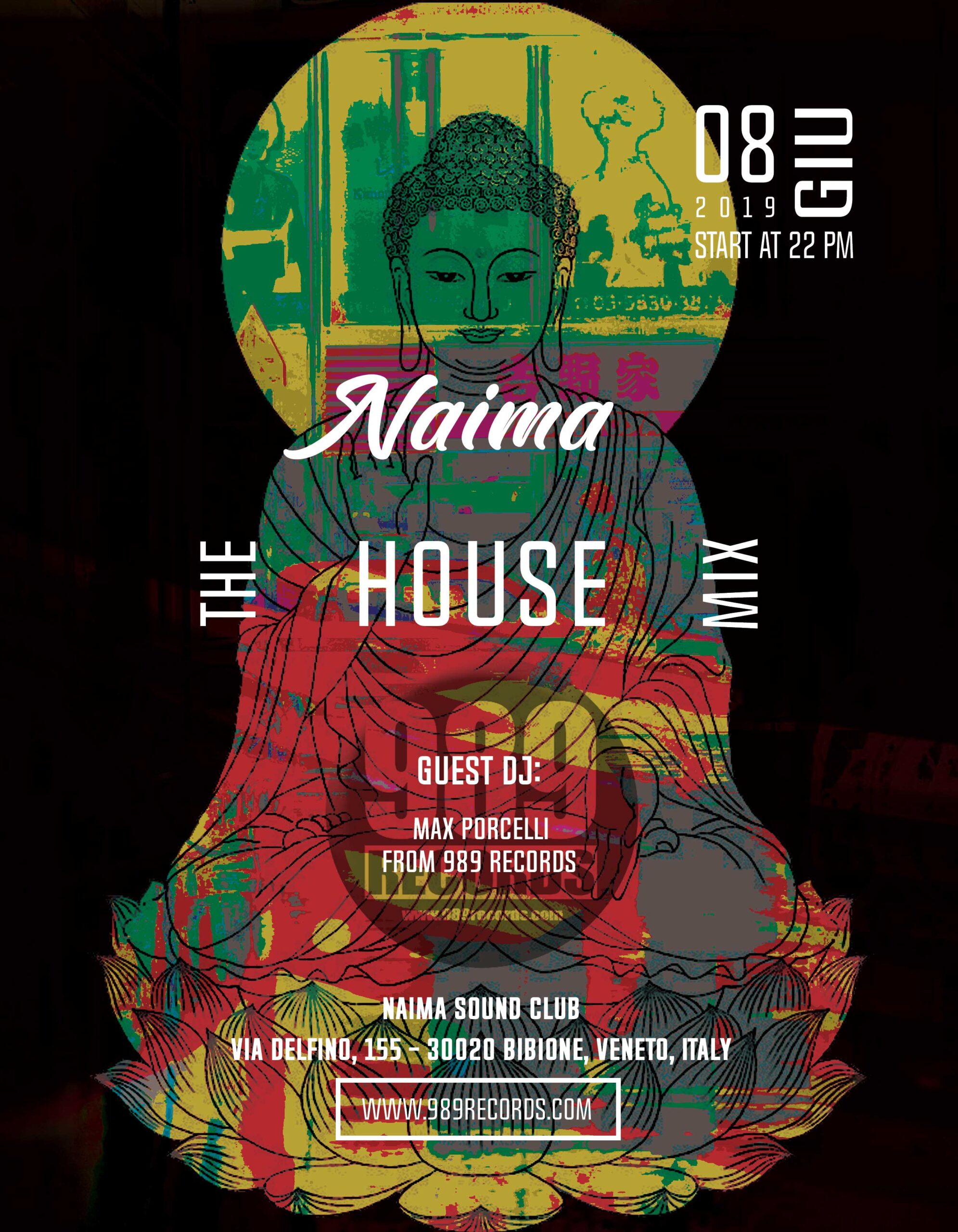 Naima 989 records bibione max porcelli house