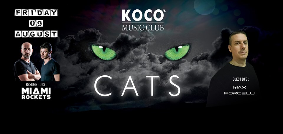 cats max porcelli koco music club