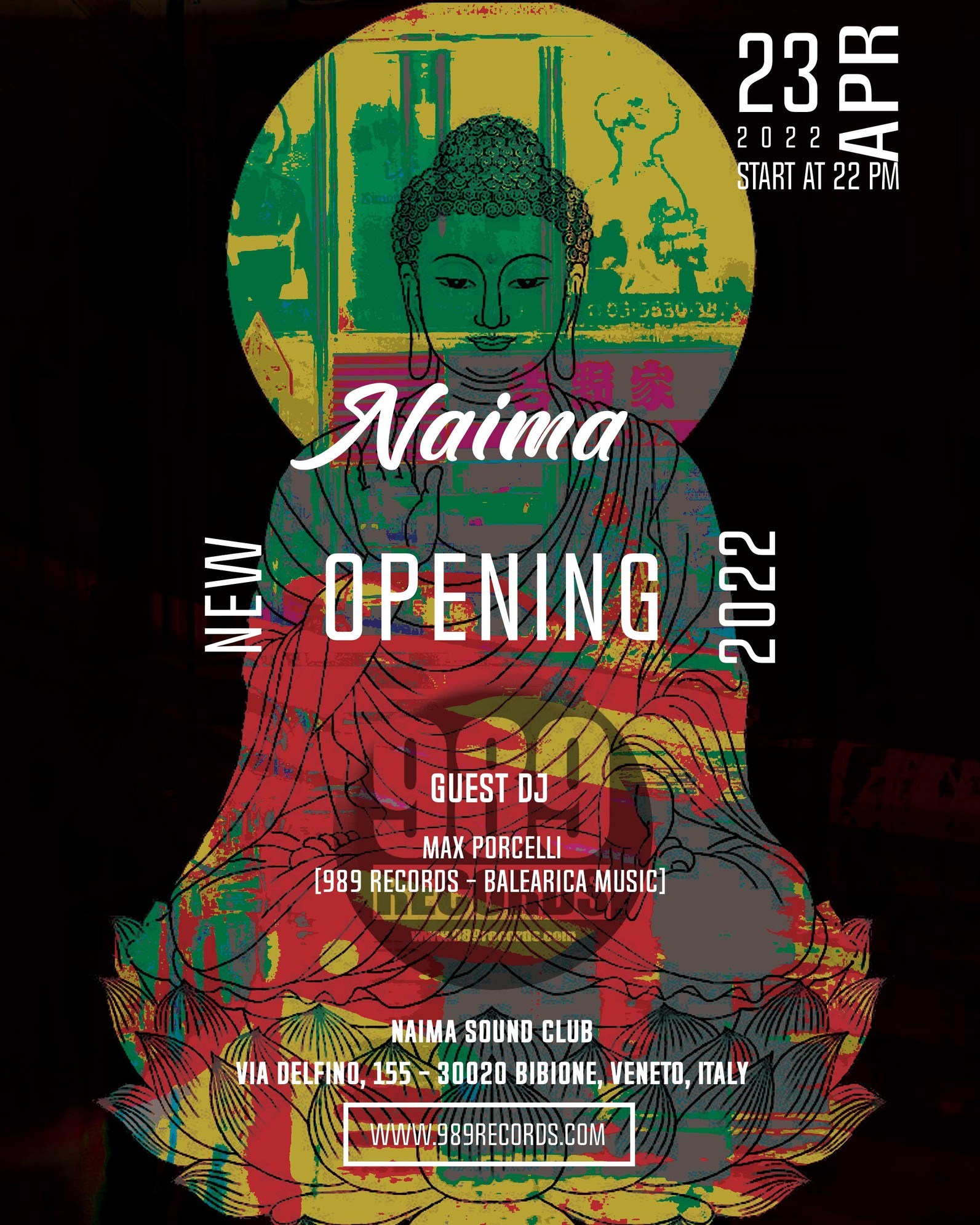Naima Sound Club Opening Party 2022 Max Porcelli