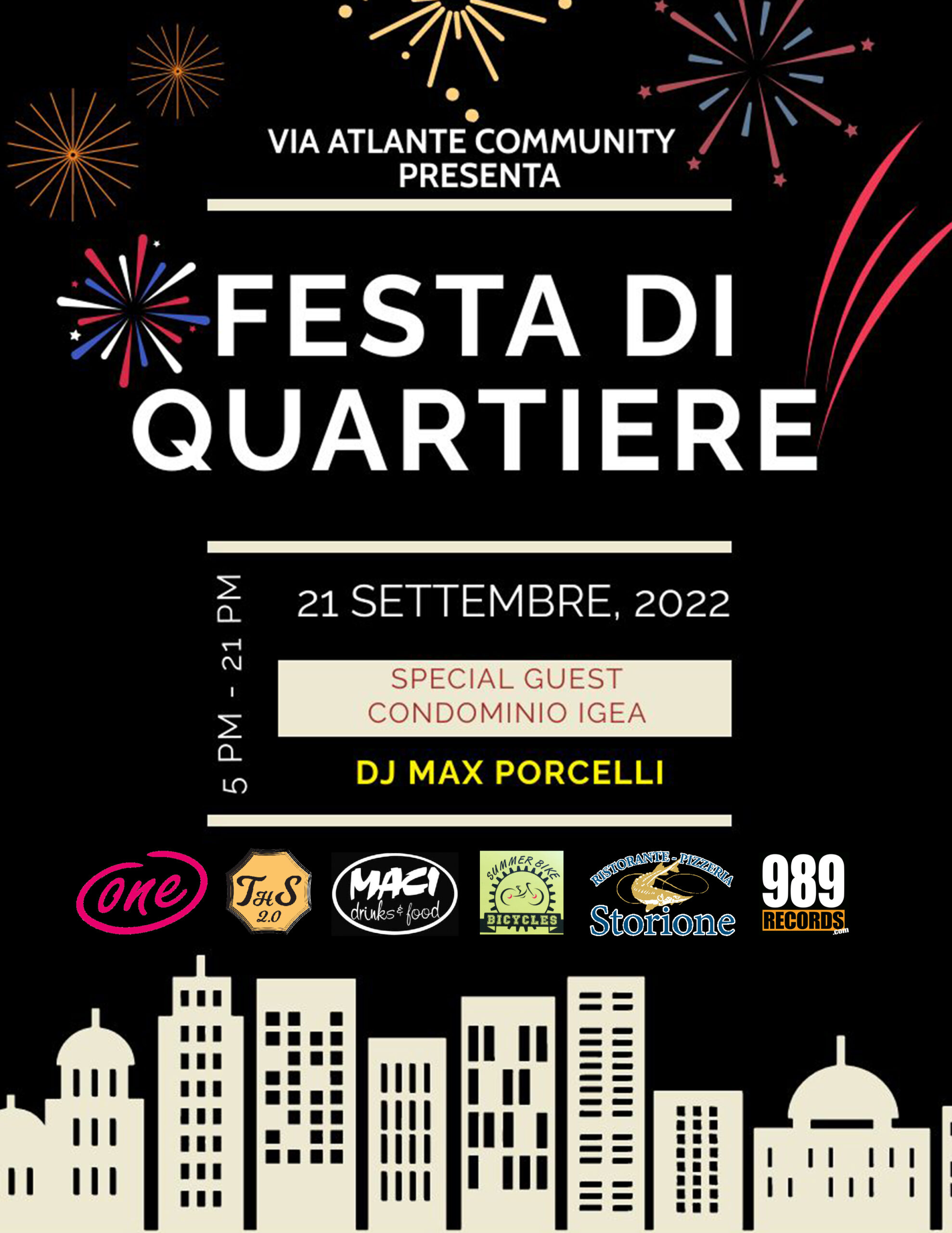 block party via atlante bibione