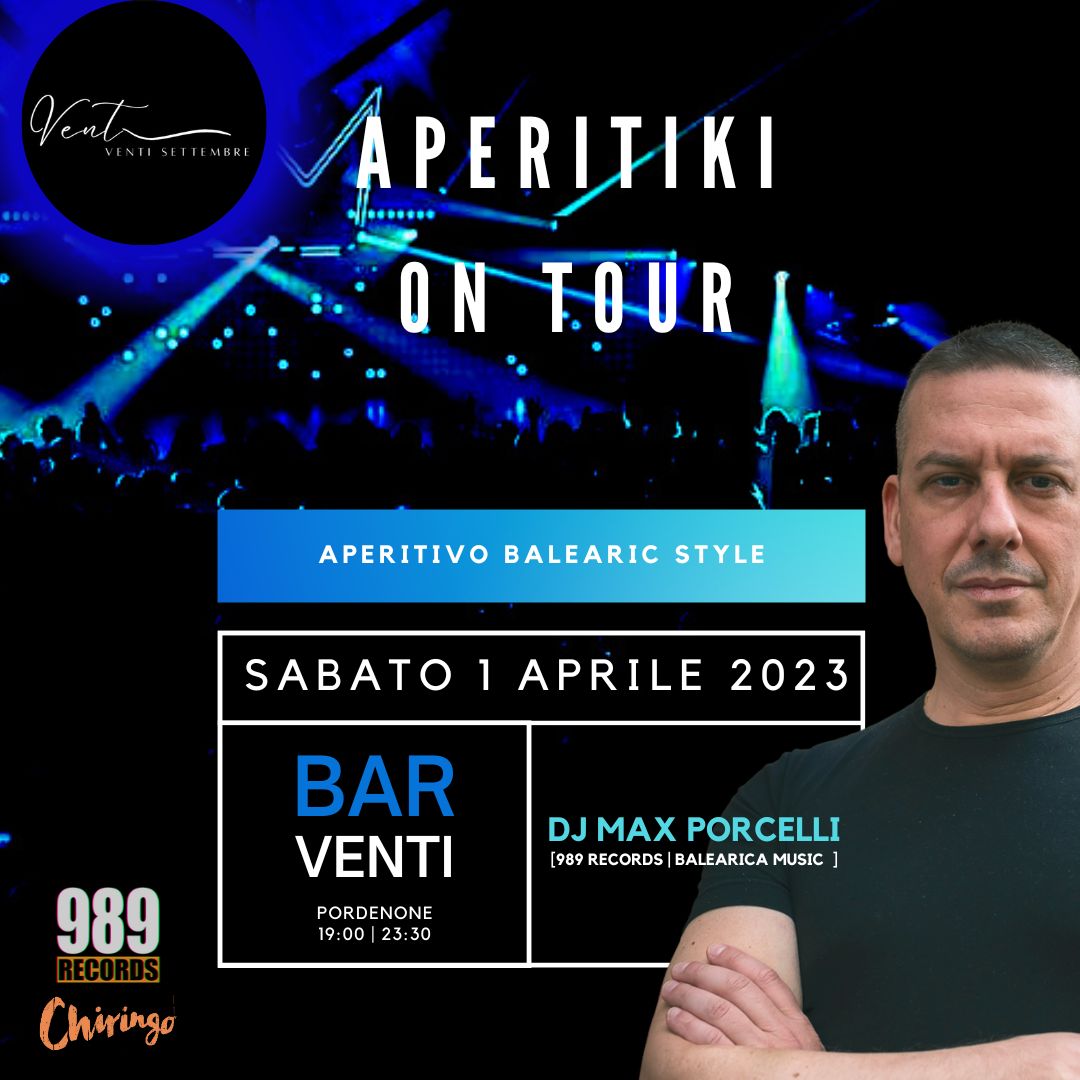 bar venti aperitiki on tour