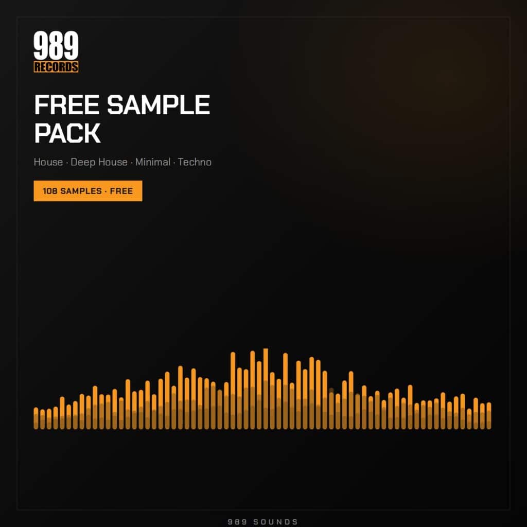 989 Sounds Free Sample Pack - 108 free samples